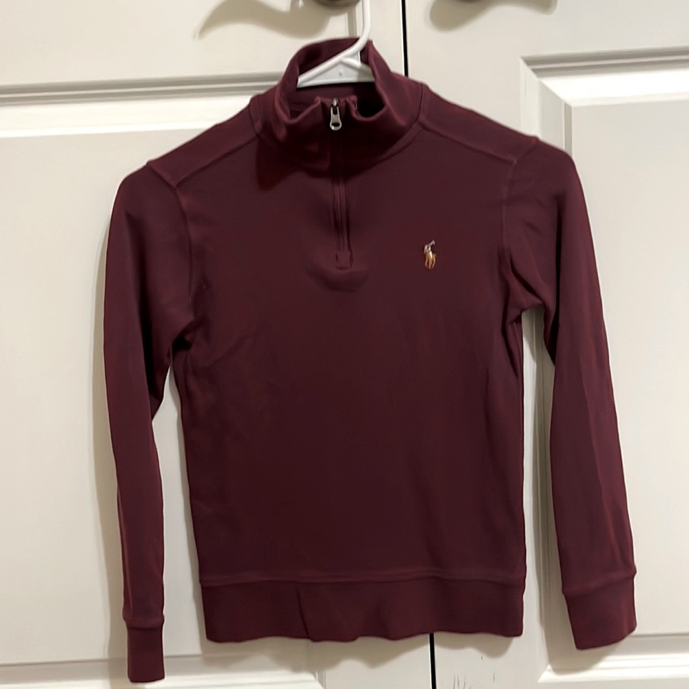 Boys Polo Quarter Zip